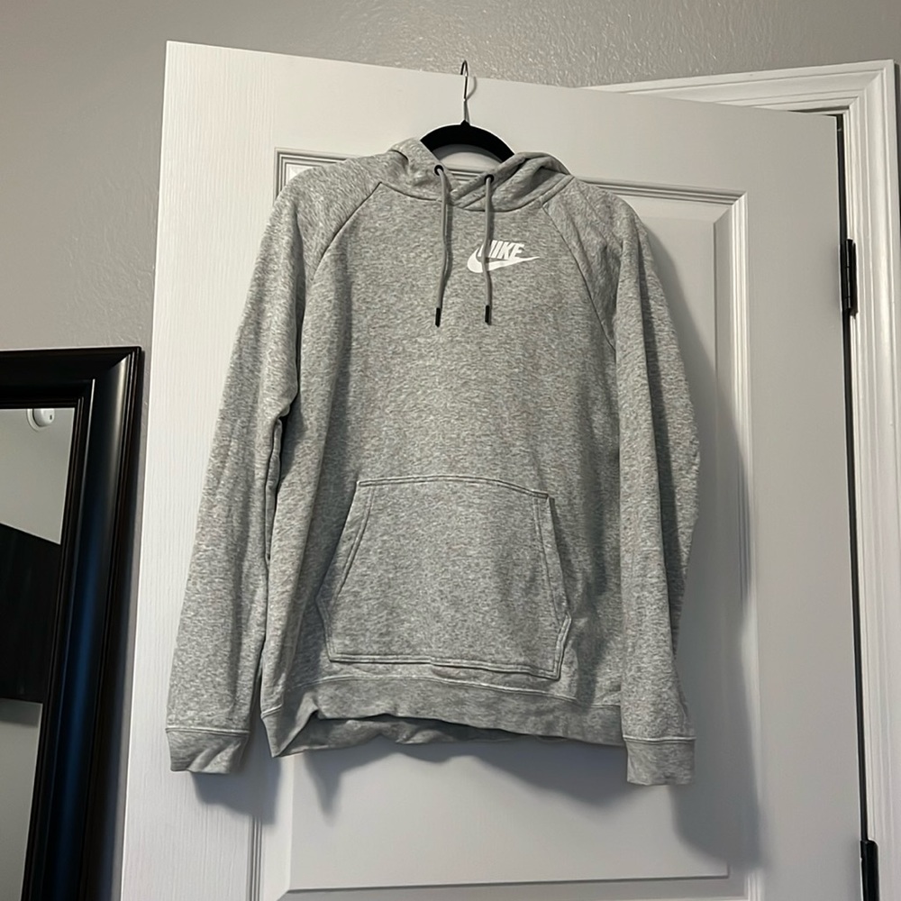 Grey Nike sweatshirt